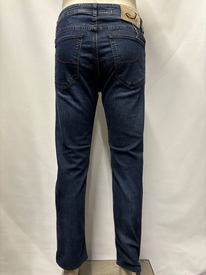 Jacob Cohen Dark Blue Tailored Jean Medium