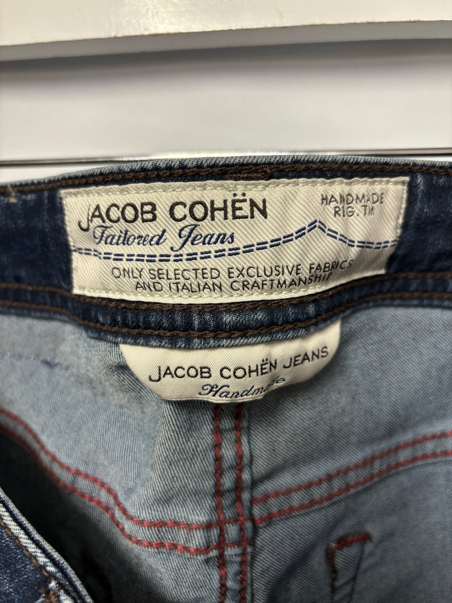 Jacob Cohen Dark Blue Tailored Jean Medium