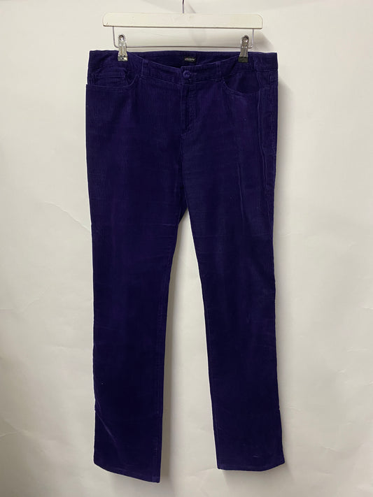 Joseph Purple Corduroy Trousers 42