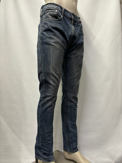 Levi's Dark Blue Mid Rise Jeans Medium