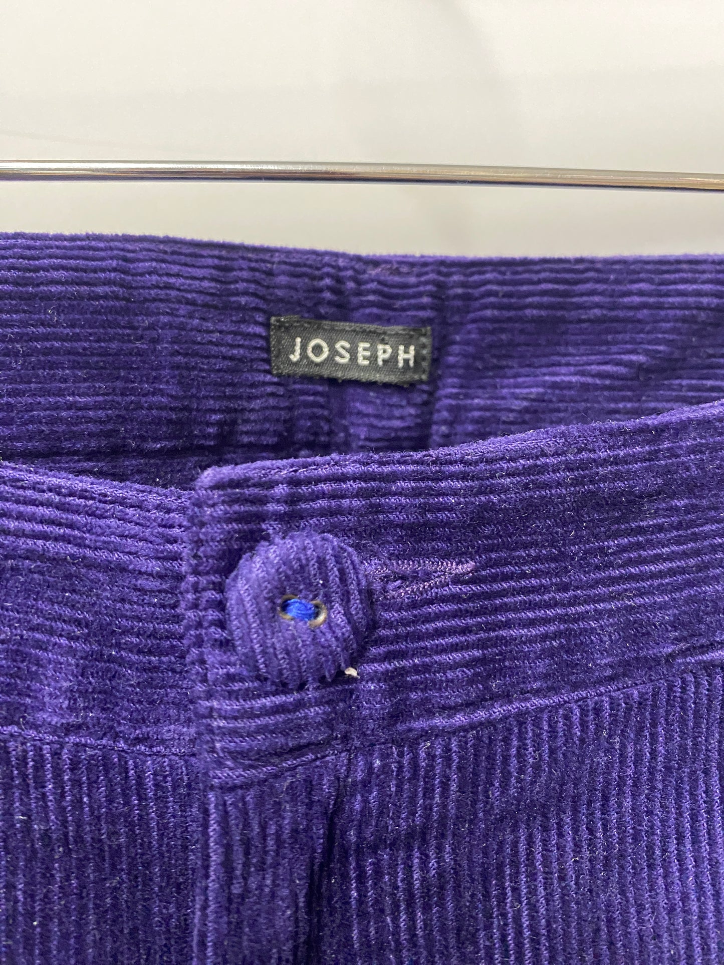 Joseph Purple Corduroy Trousers 42