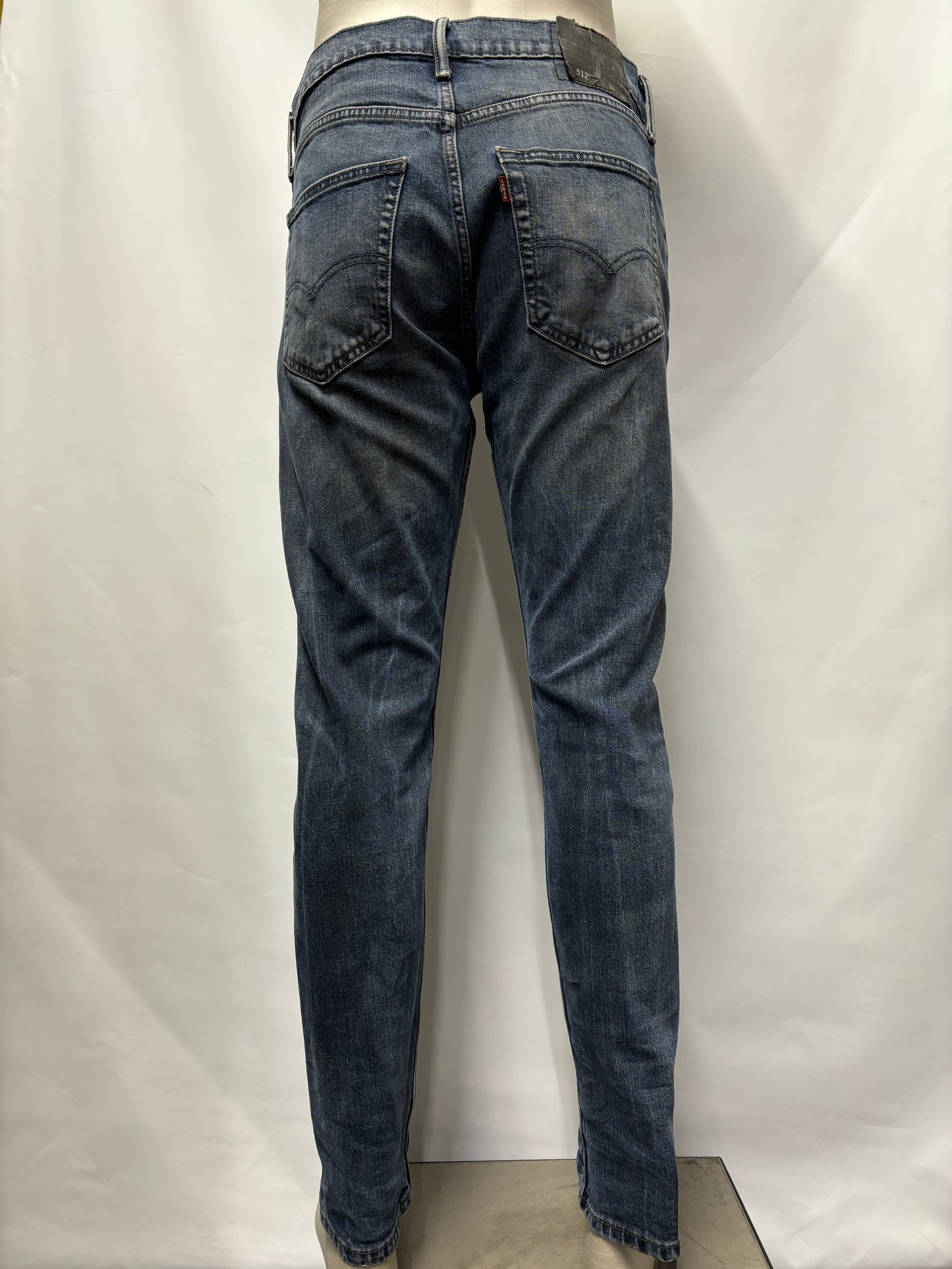 Levi's Dark Blue Mid Rise Jeans Medium