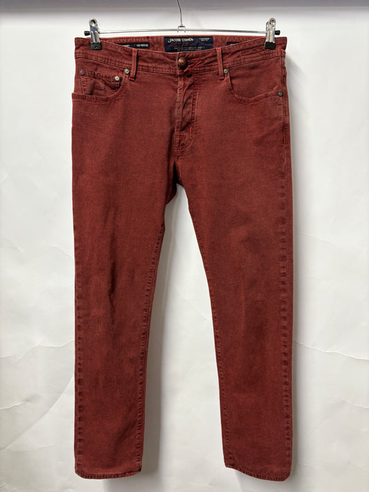 Jacob Cohen Red Rare Type 688.C Jeans W33/34