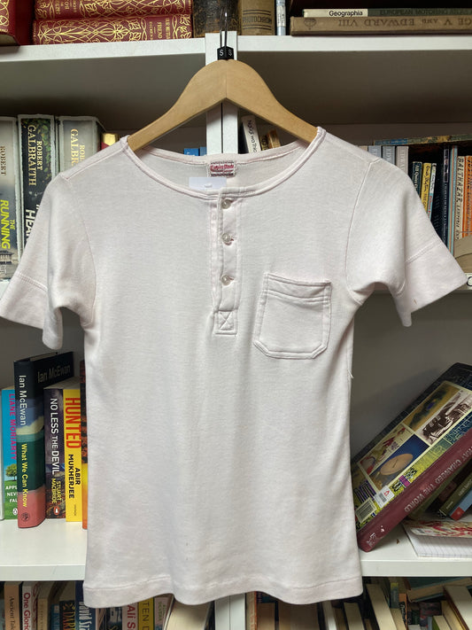 1950s/60s Vintage Pink Women's T-shirt Size Small