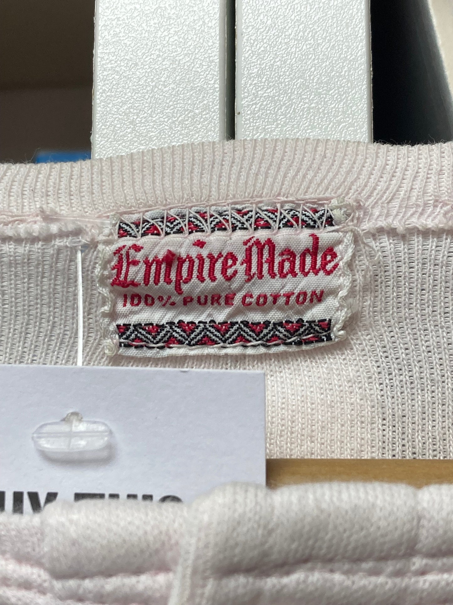 1950s/60s Vintage Pink Women's T-shirt Size Small