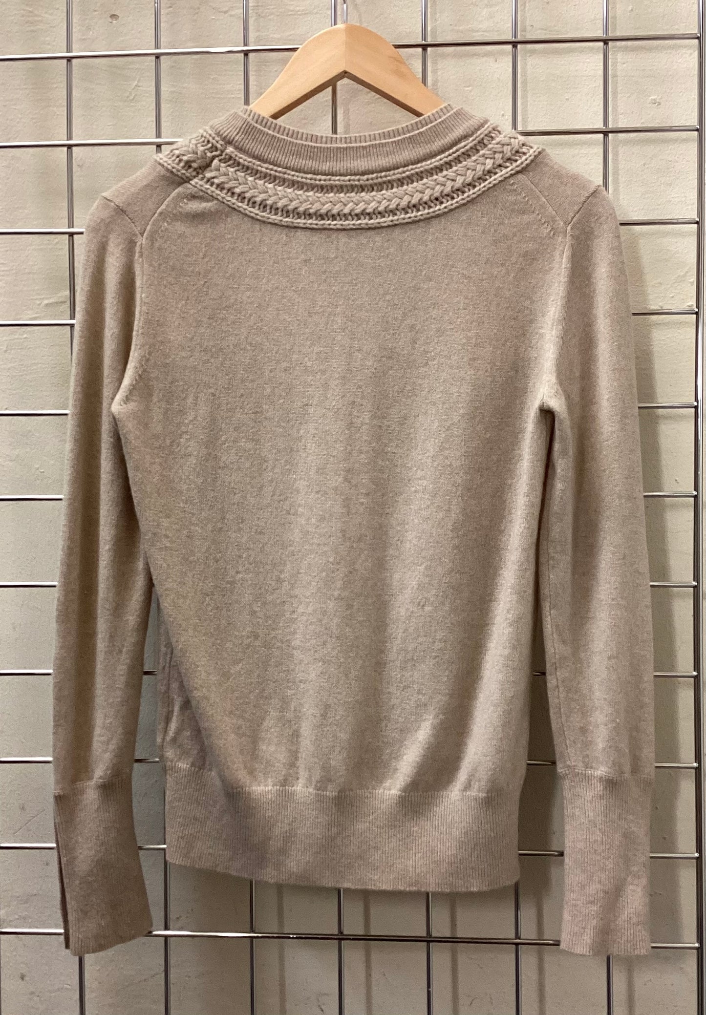 Burberry Beige Cashmere Jumper size S