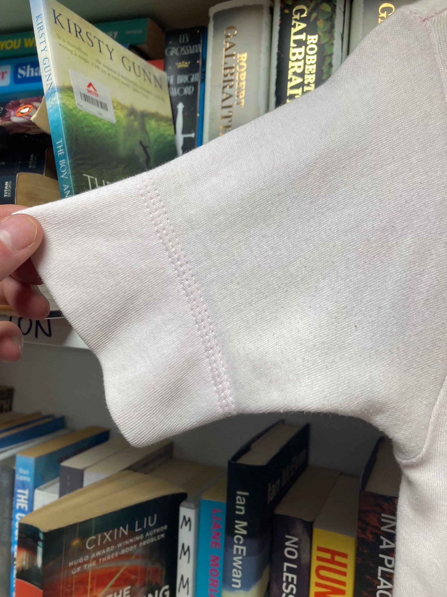 1950s/60s Vintage Pink Women's T-shirt Size Small