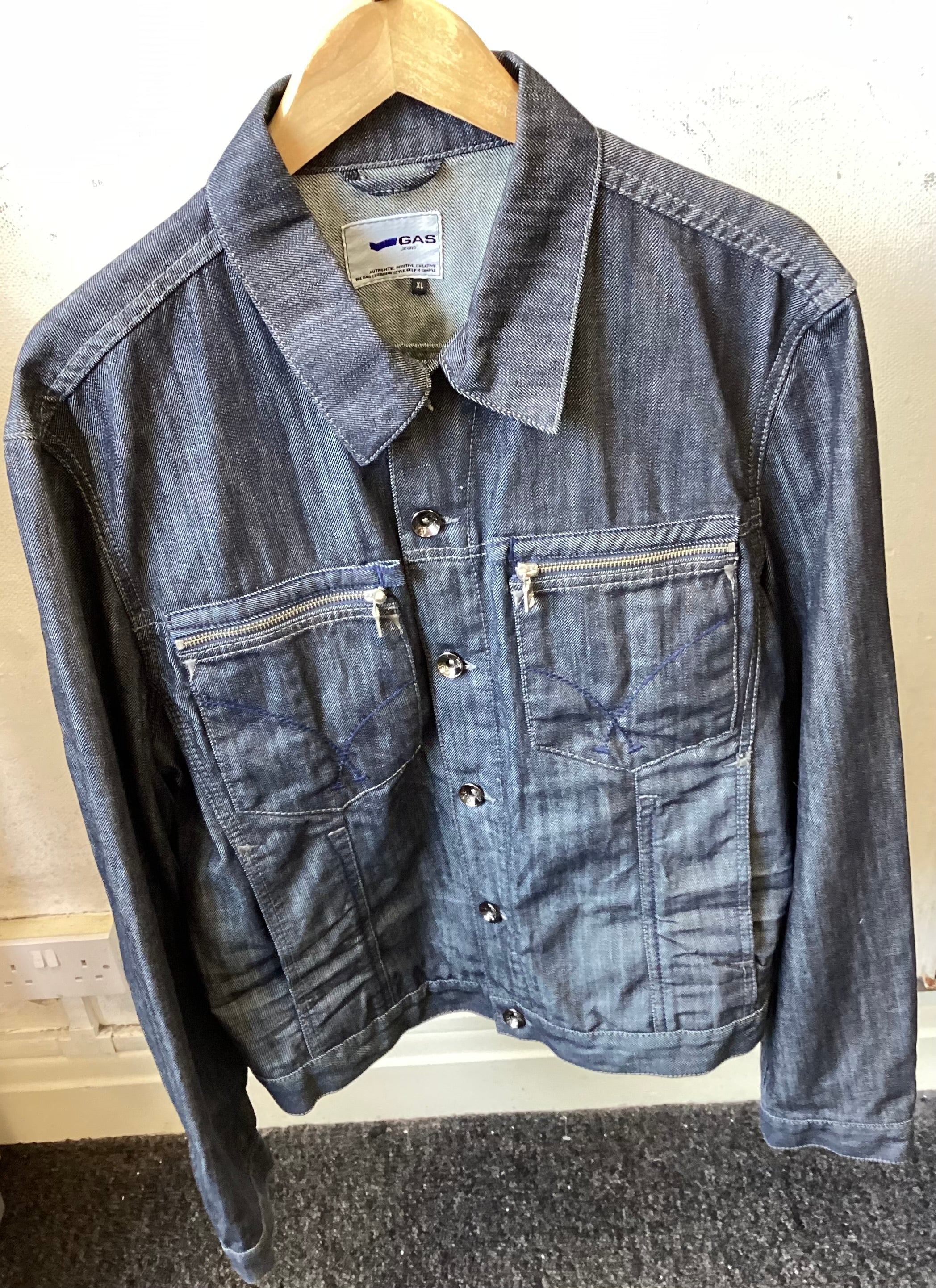 Gas Jean Jacket XL Shop for Shelter
