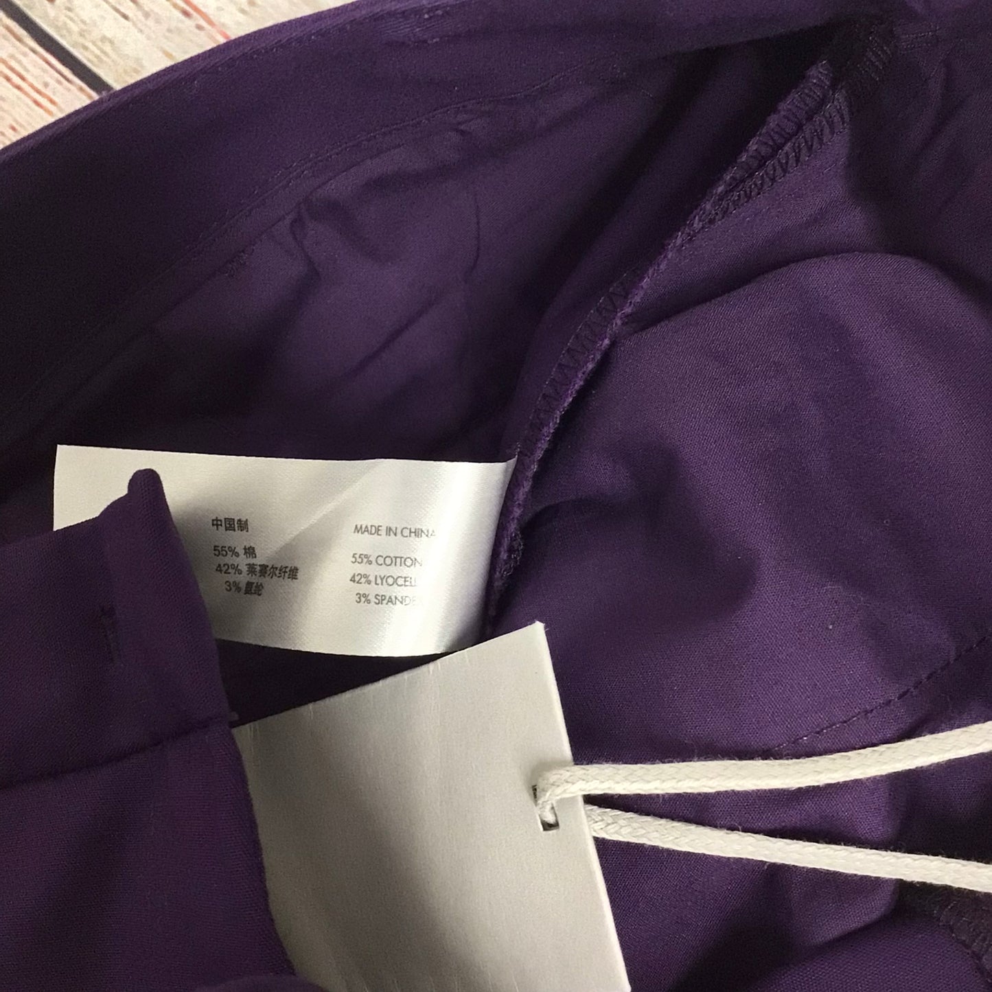 BNWT Calvin Klein Purple Mini Shorts Size 12