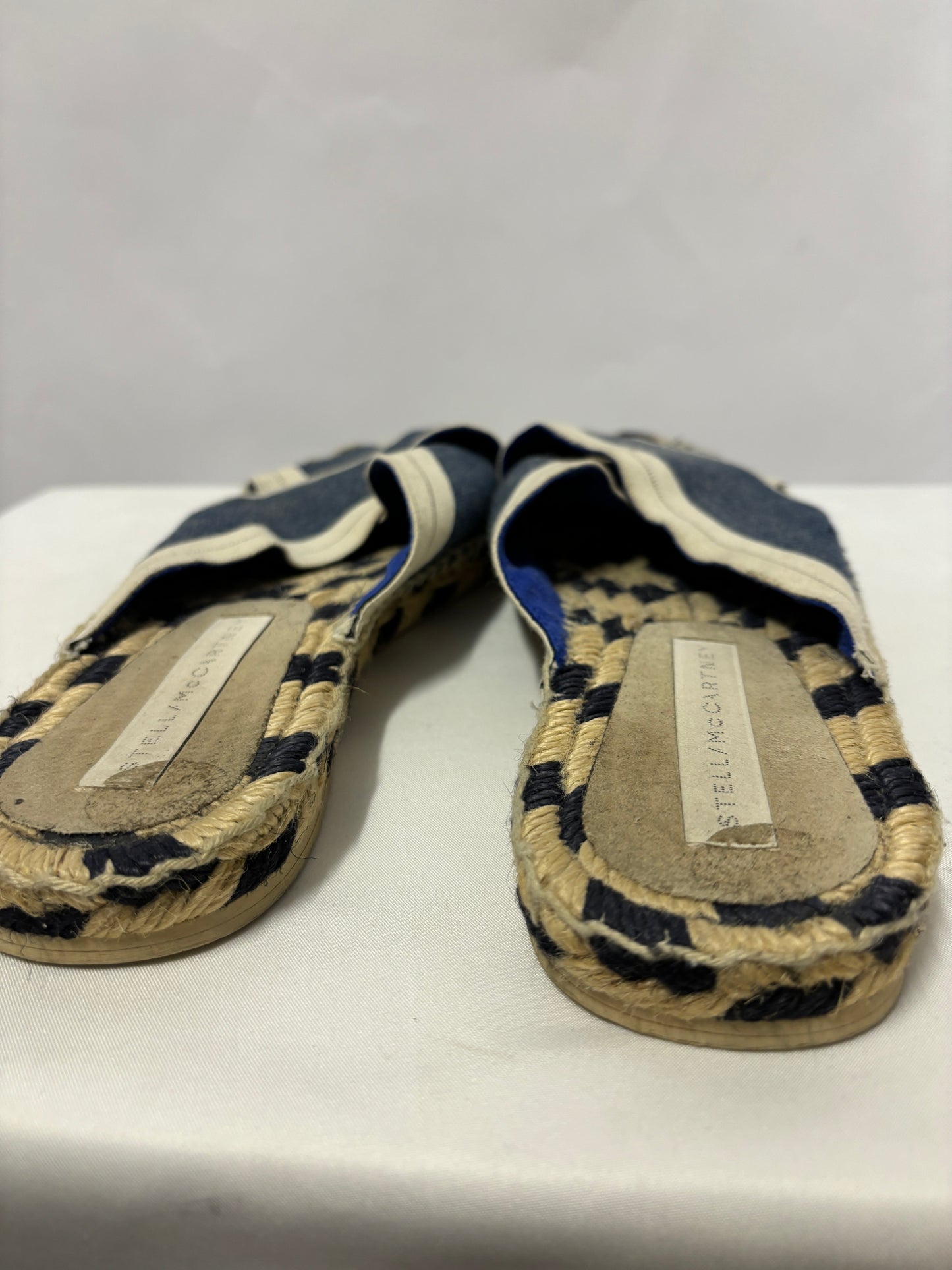 Stella McCartney Blue Cloth Espadrilles 5/38