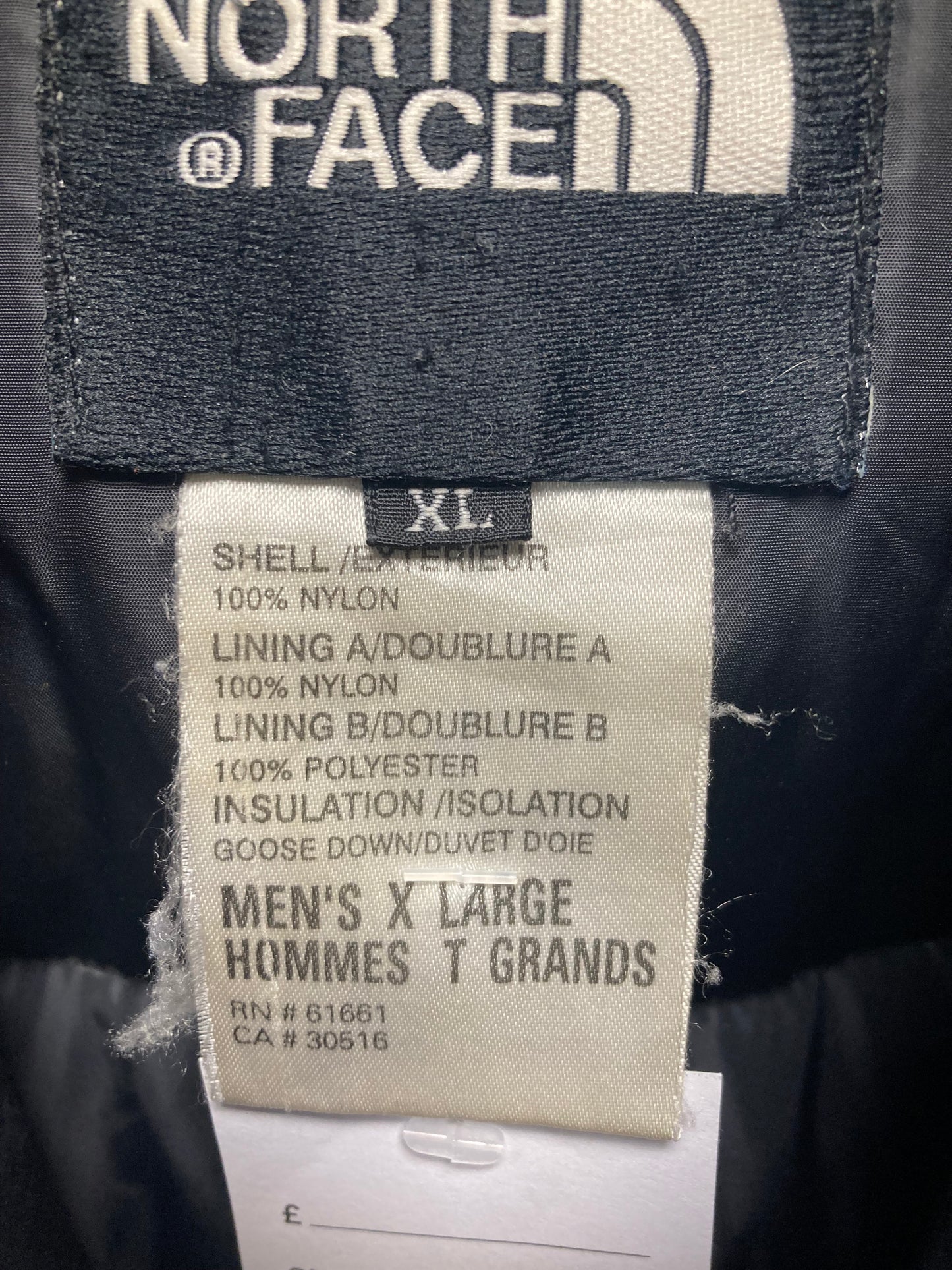 The North Face Black Heavyweight Parka Size XL