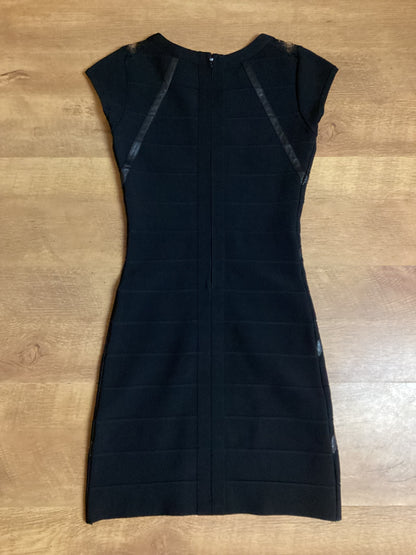 Stretta Black Bandage Dress Size S