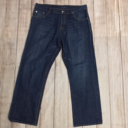 Prada Dark Blue Classic Fit 100% Cotton Jeans 0120-559-914 Size W38