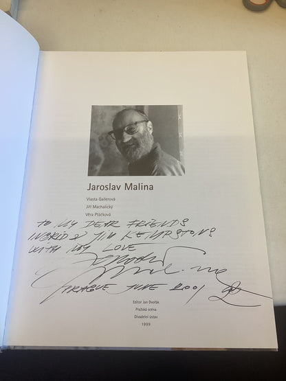 Jaroslav Malina  Signed