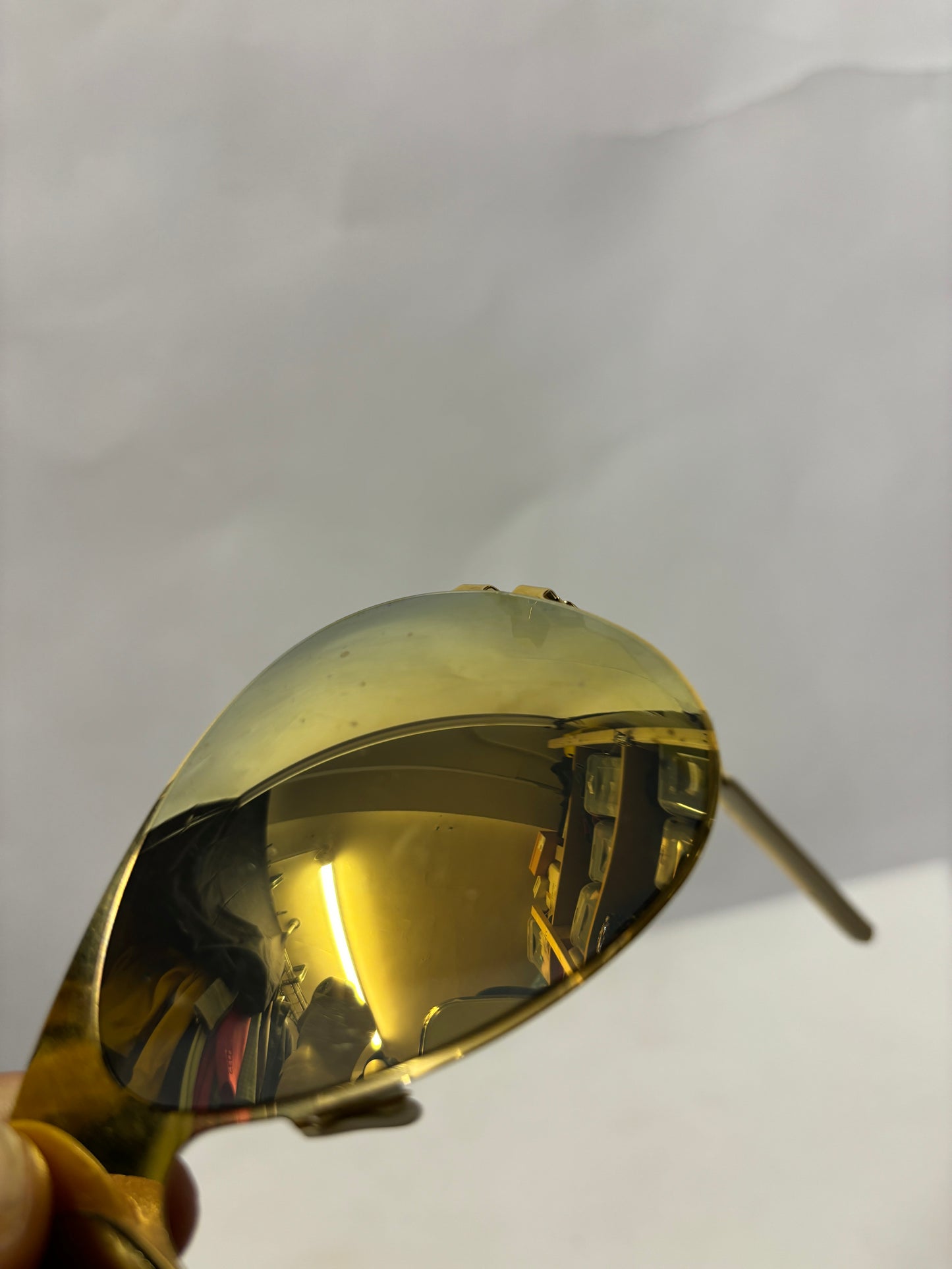 Mykita and Bernhard Willhelm Gold Franz Sunglasses