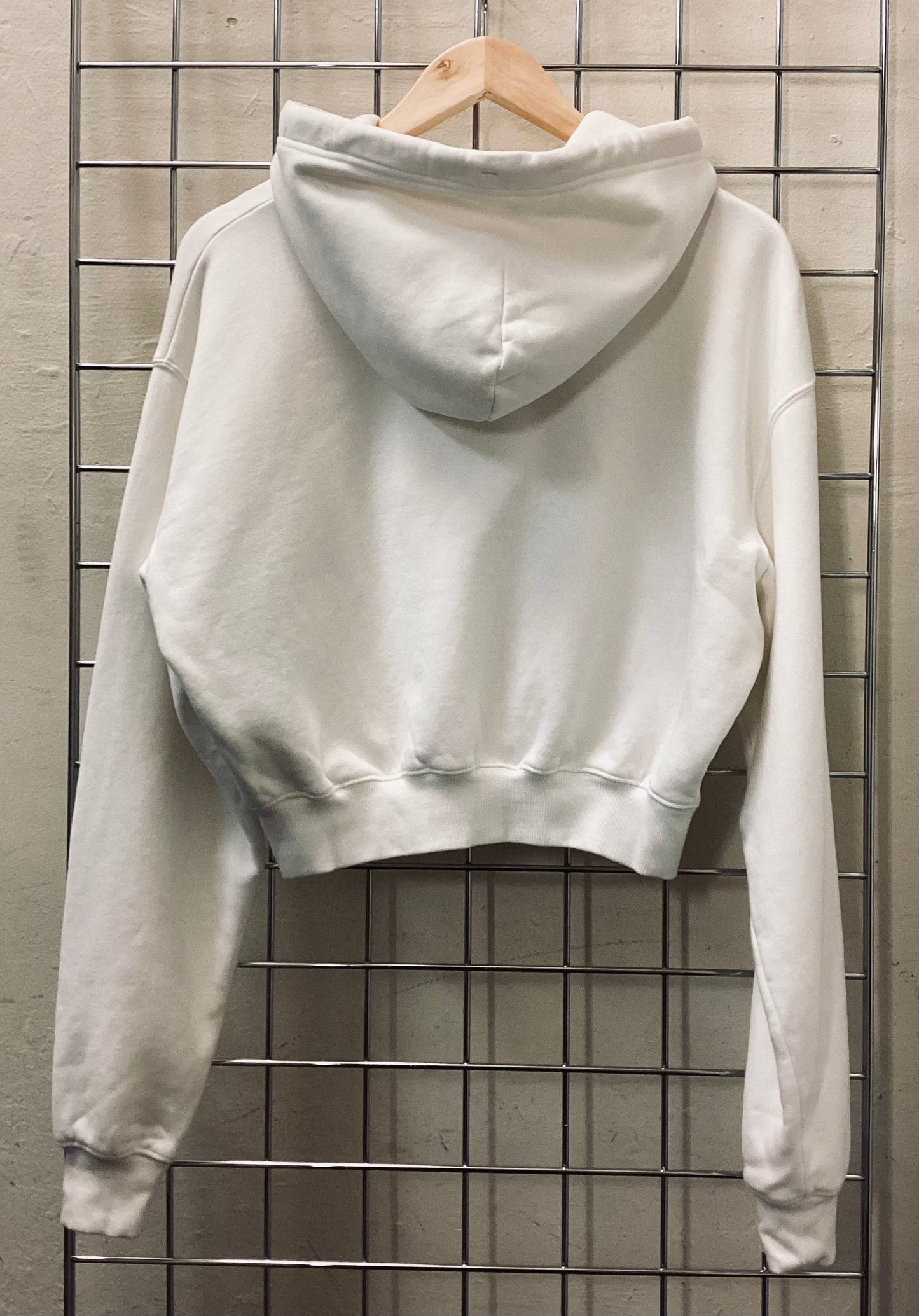 BNWT Fiorucci White Cotton Angels Hoodie size XS