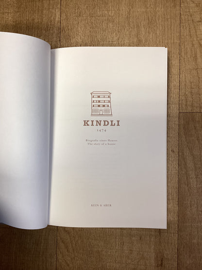 KINDLI 1474: The Story of a House, Bernhard Ruetz, 2019 Hardback