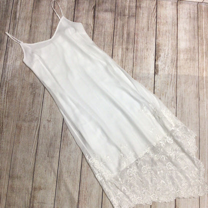 AllSaints White Reha Ebony Dress (Slip Only) Size S