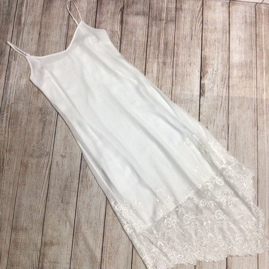 AllSaints White Reha Ebony Dress (Slip Only) Size S