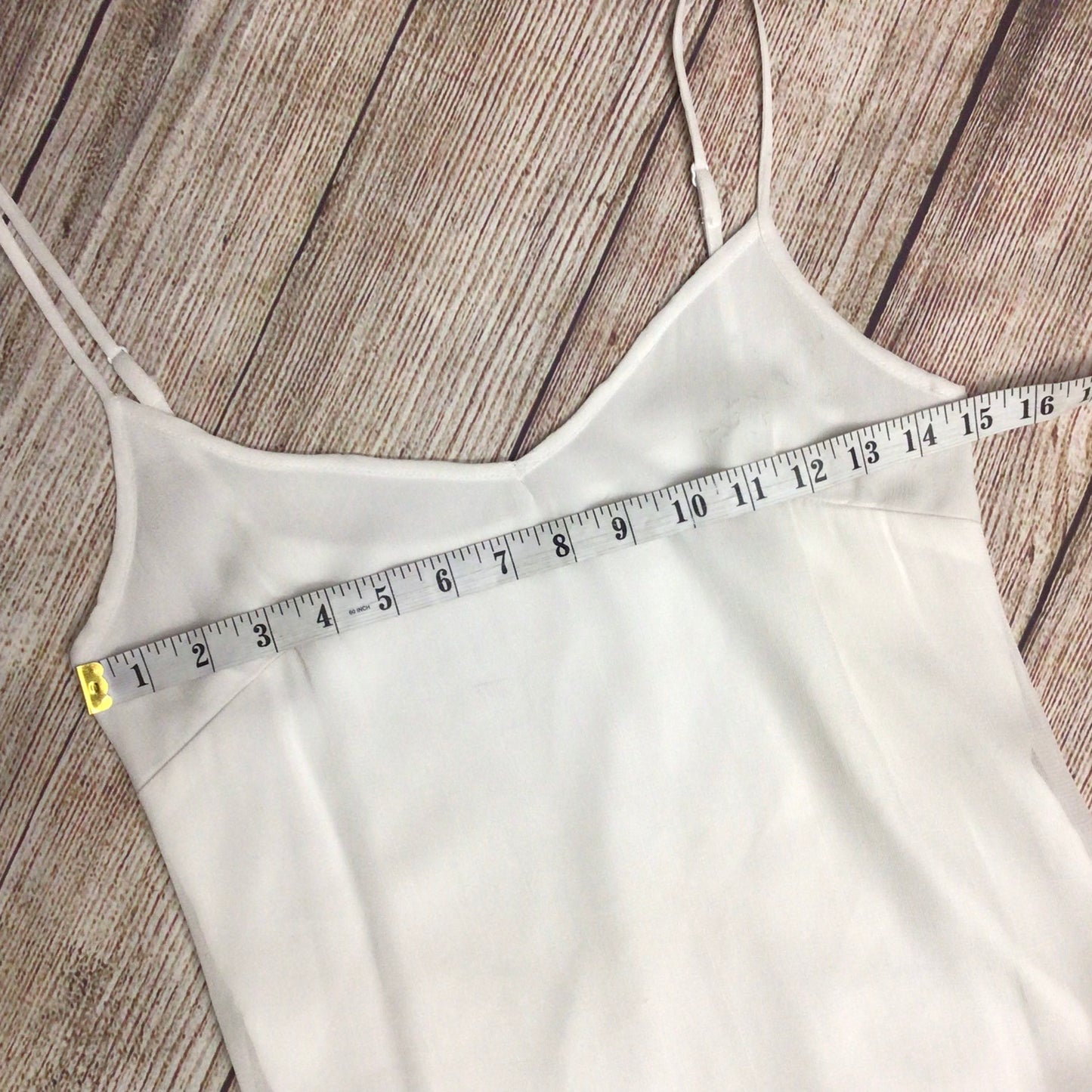 AllSaints White Reha Ebony Dress (Slip Only) Size S