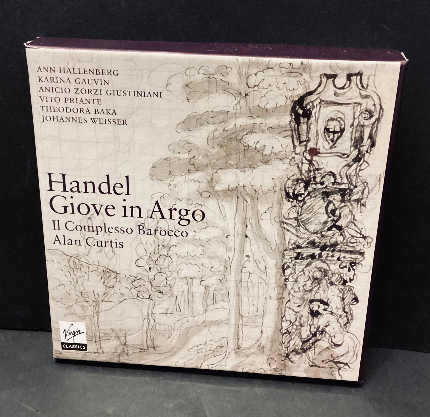 Handel - Giove in Argo, Il Complesso Barocco, Alan Curtis 3xCD