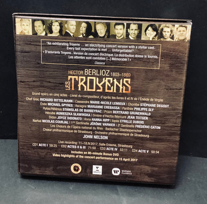 Berlioz - Les Troyens, John Nelson 4xCD & DVD