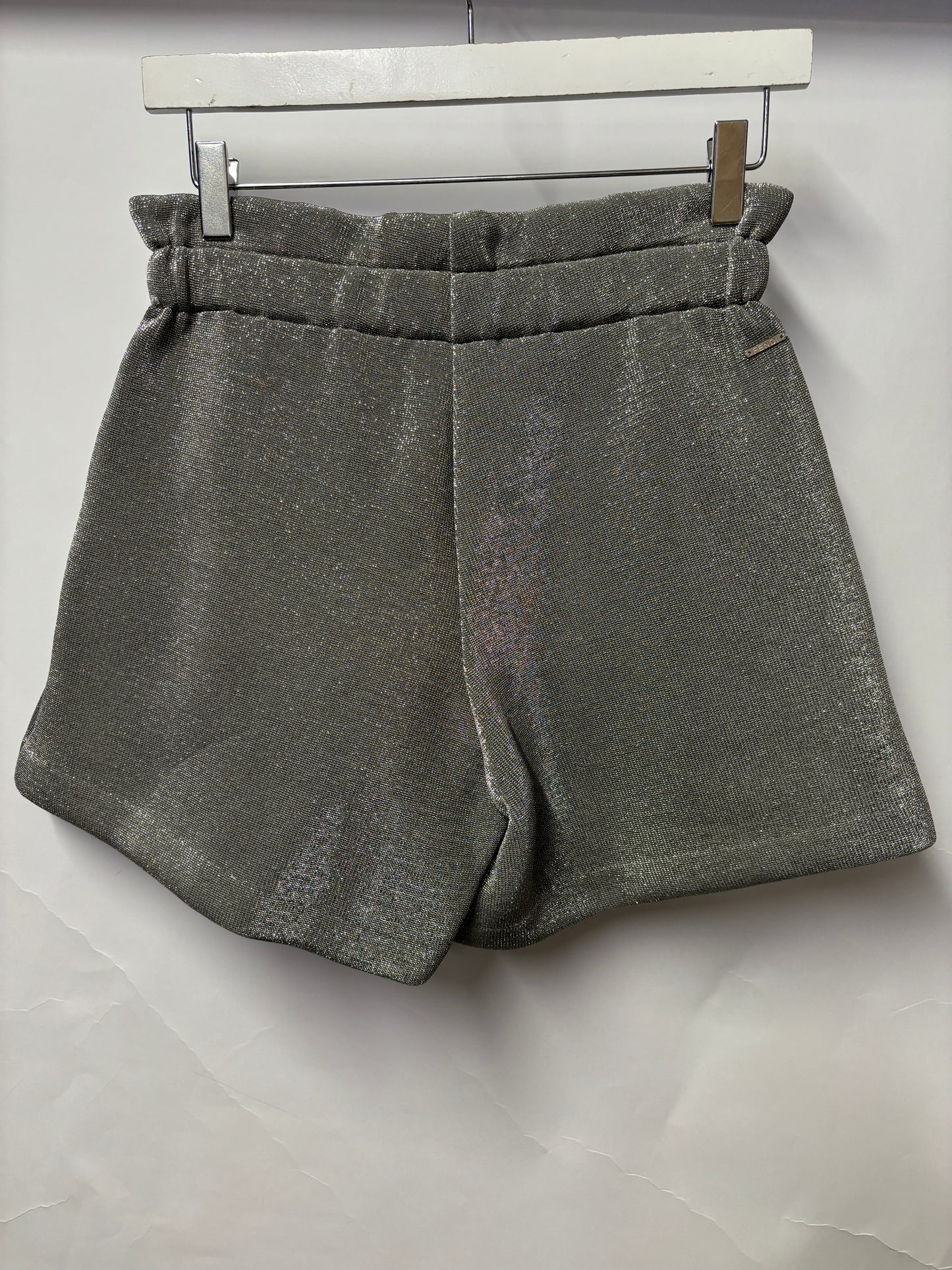 Fendi Silver Jersey Shorts Age 12