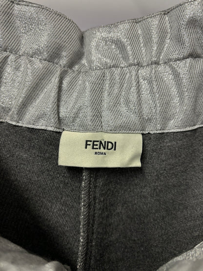 Fendi Silver Jersey Shorts Age 12