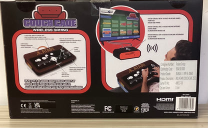 Arcade1Up Atari 10-in-1 Couch Cade - 30ft Wireless Range Home Arcade