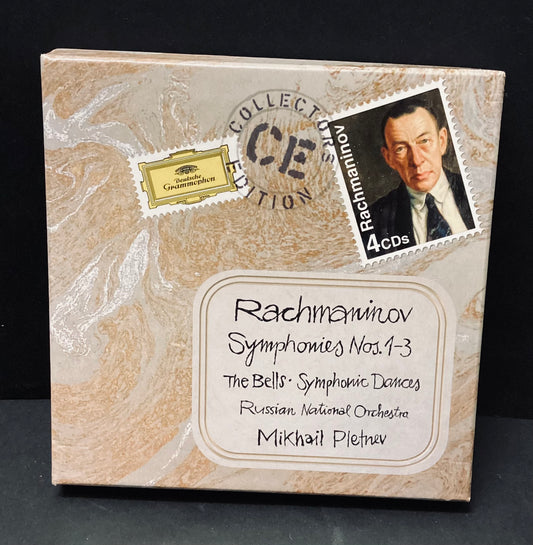 Rachmaninov - Symphonies and Orchestral Works, Russian National Orchestra, Mikhail Pletnev 4xCD