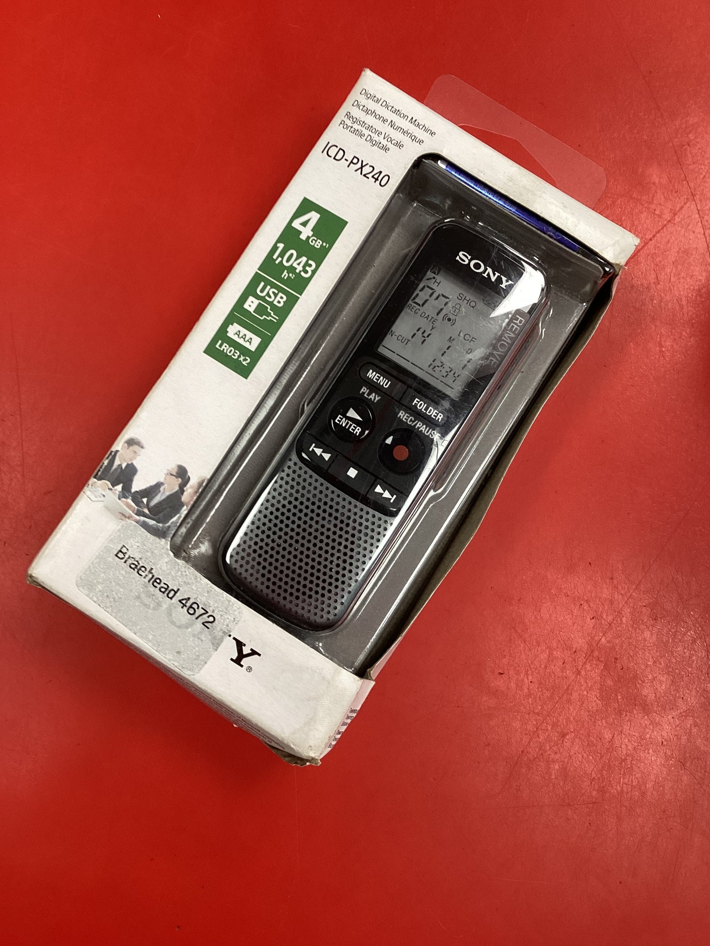 Sony ICD-PX240 Digital voice recorder
