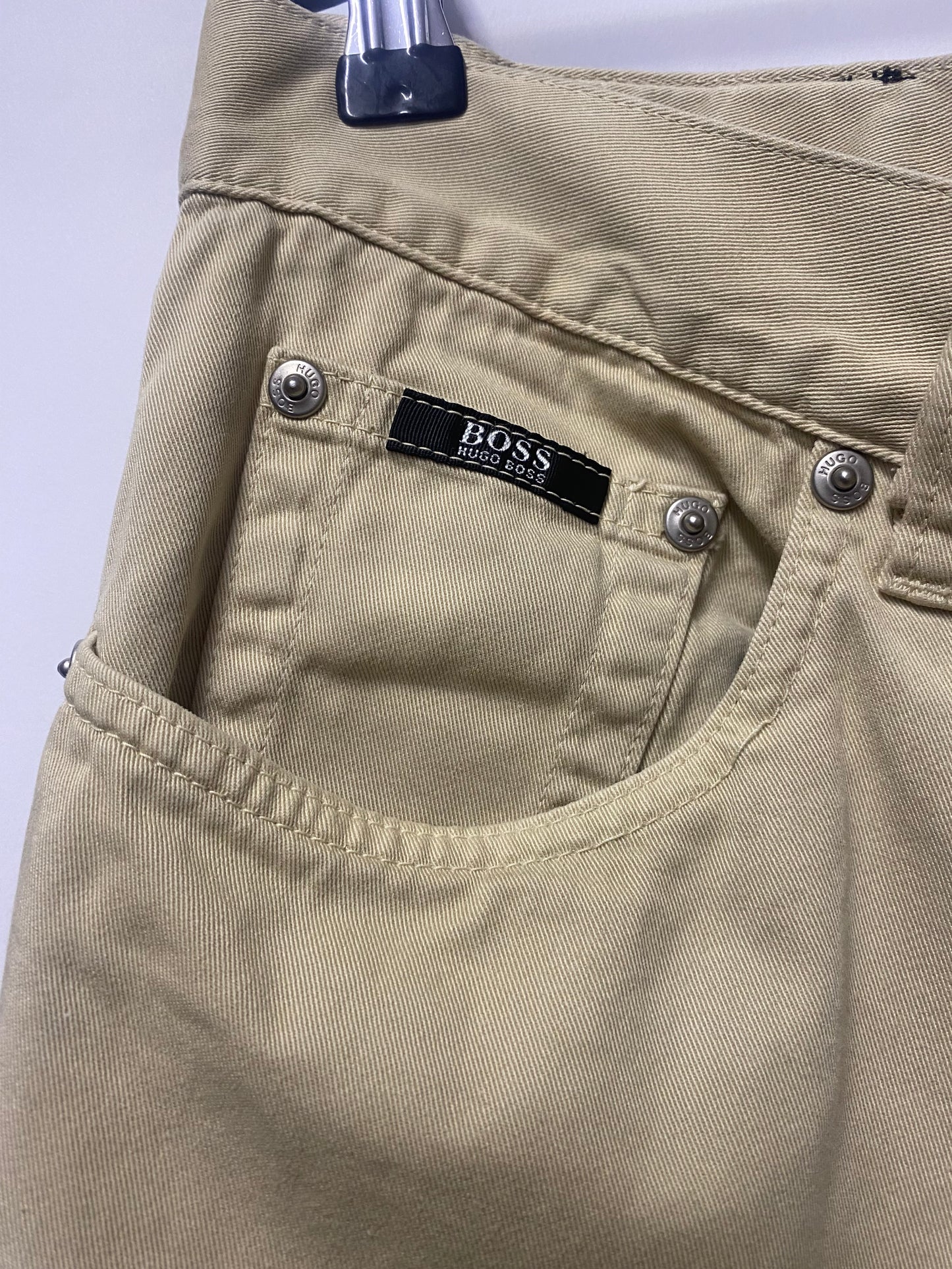 Hugo Boss Beige Cotton Chino 42x34