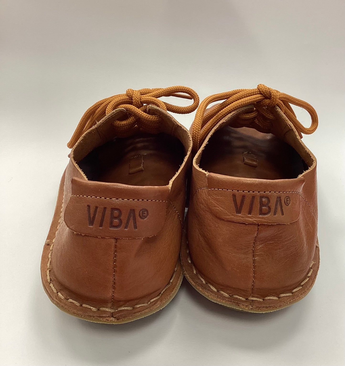 Viba Lisboa Leather Cognac Brown Laced Shoes 6.5 UK