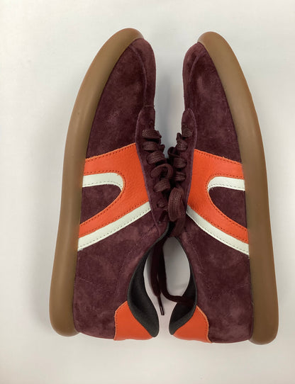 Camper Burgundy Suede Trainers UK 6.5