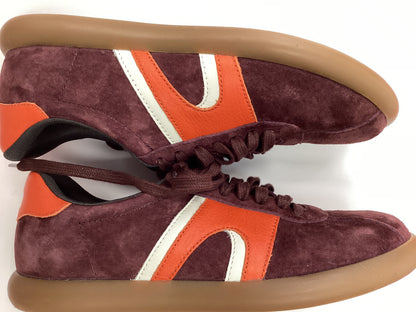 Camper Burgundy Suede Trainers UK 6.5