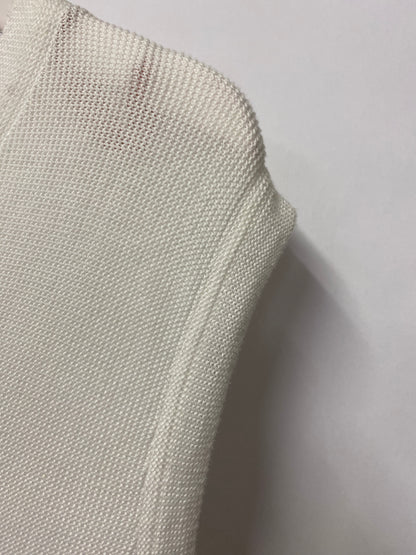 Peruvian Connection White Cotton Vest M