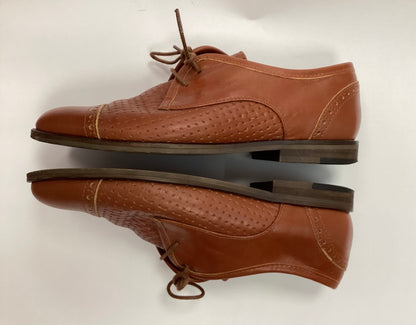 M. Moustache Brown Leather Lace Up Shoes UK4.5