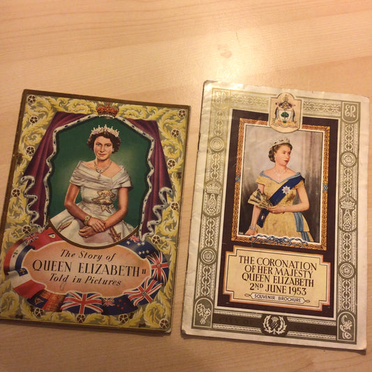 The Story of Queen Elizabeth II & The Coronation of HM Queen Souvenir Brochure Glasgow