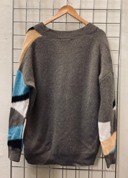 Erika Cavallini Multicolour Cashmere and Merino Wool Jumper