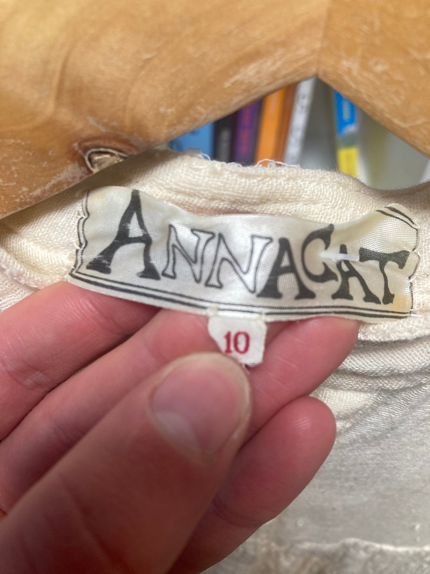 Vintage Annacat Flower Power Maxi Dress Size 10