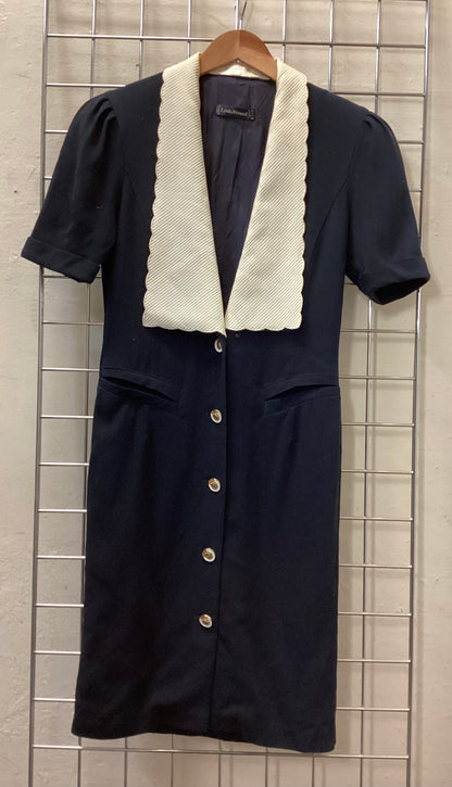 Louis Feraud Vintage Navy Dress size 10