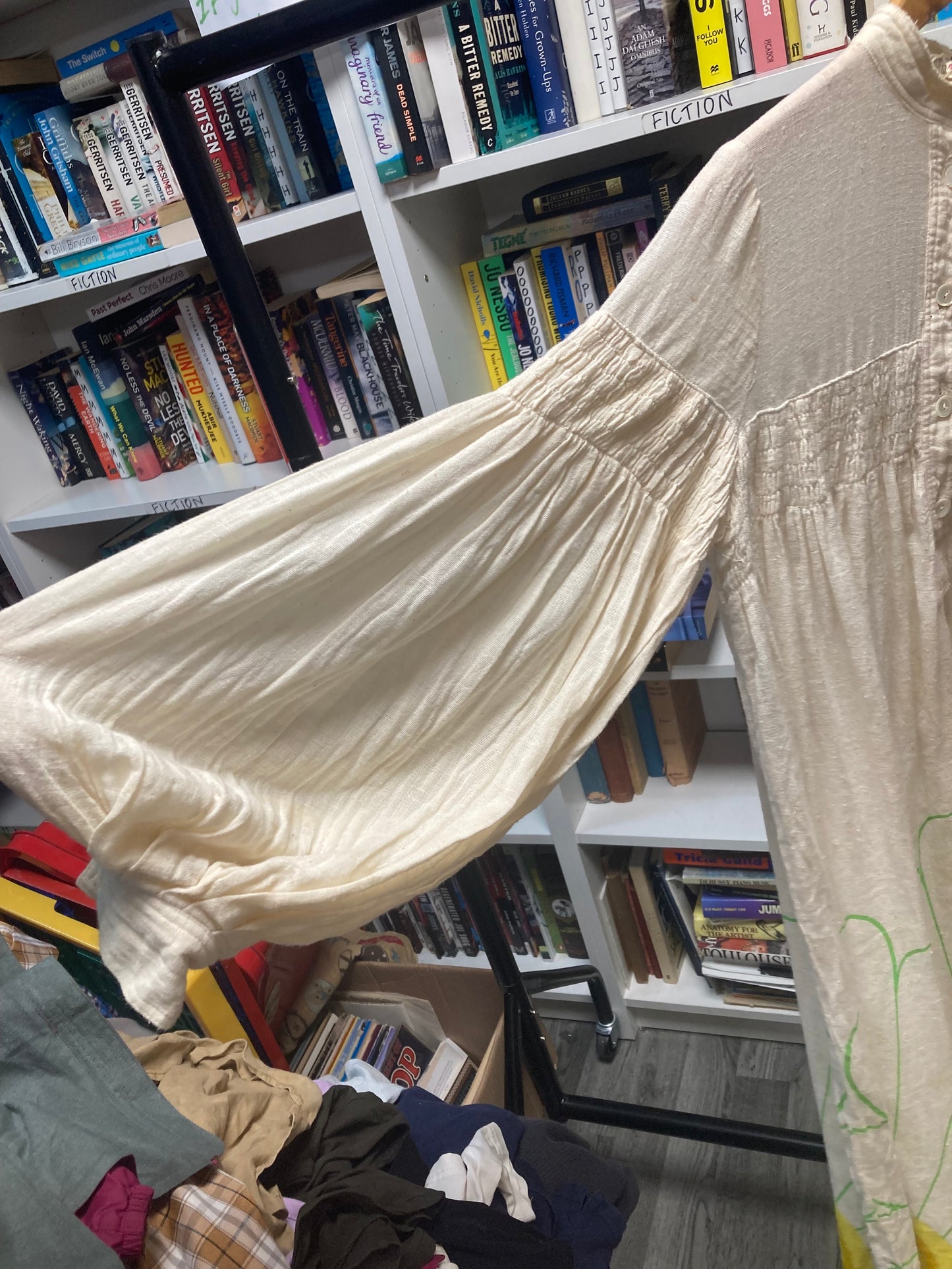 Vintage Annacat Flower Power Maxi Dress Size 10