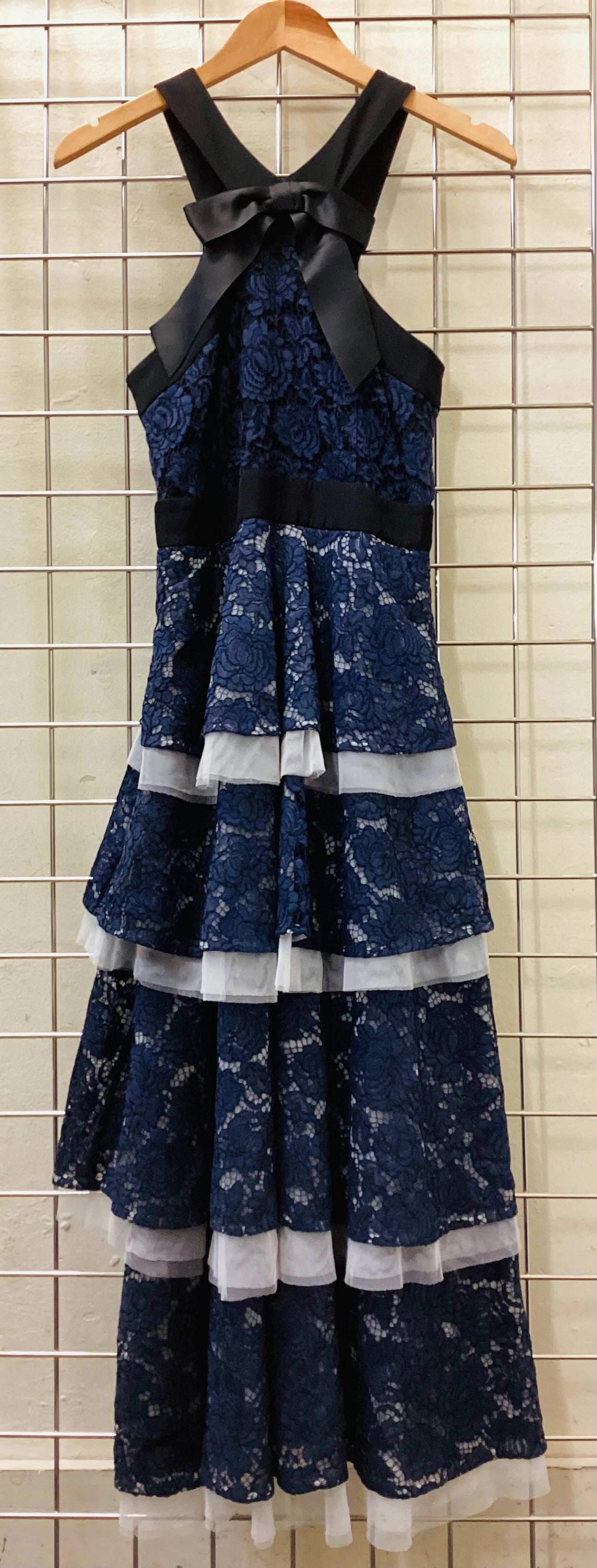 Kate Spade Madison Ave Navy Formal Dress size 4