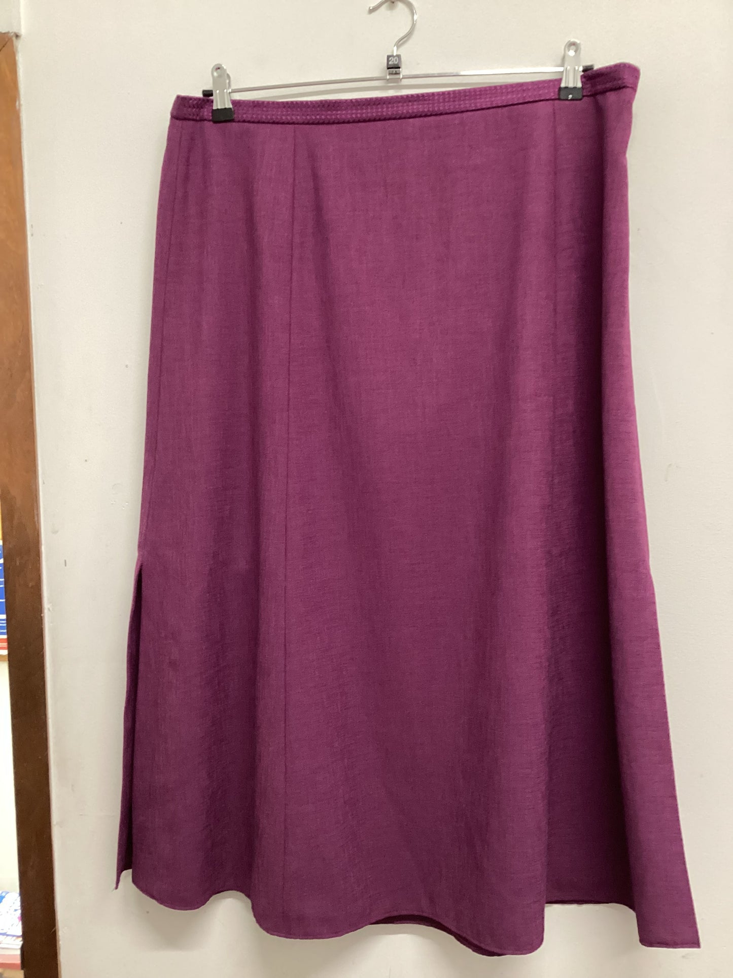 Jacques Vert Purple Two Piece Ladies Suit size 20