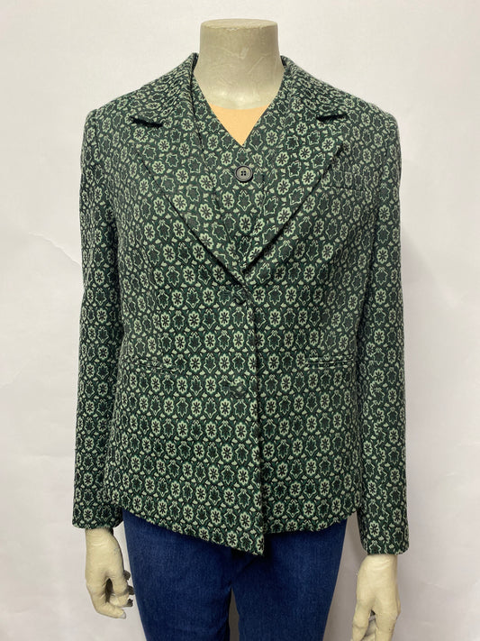Mos Mosh Green Blazer and Waistcoat Floral Co-ord