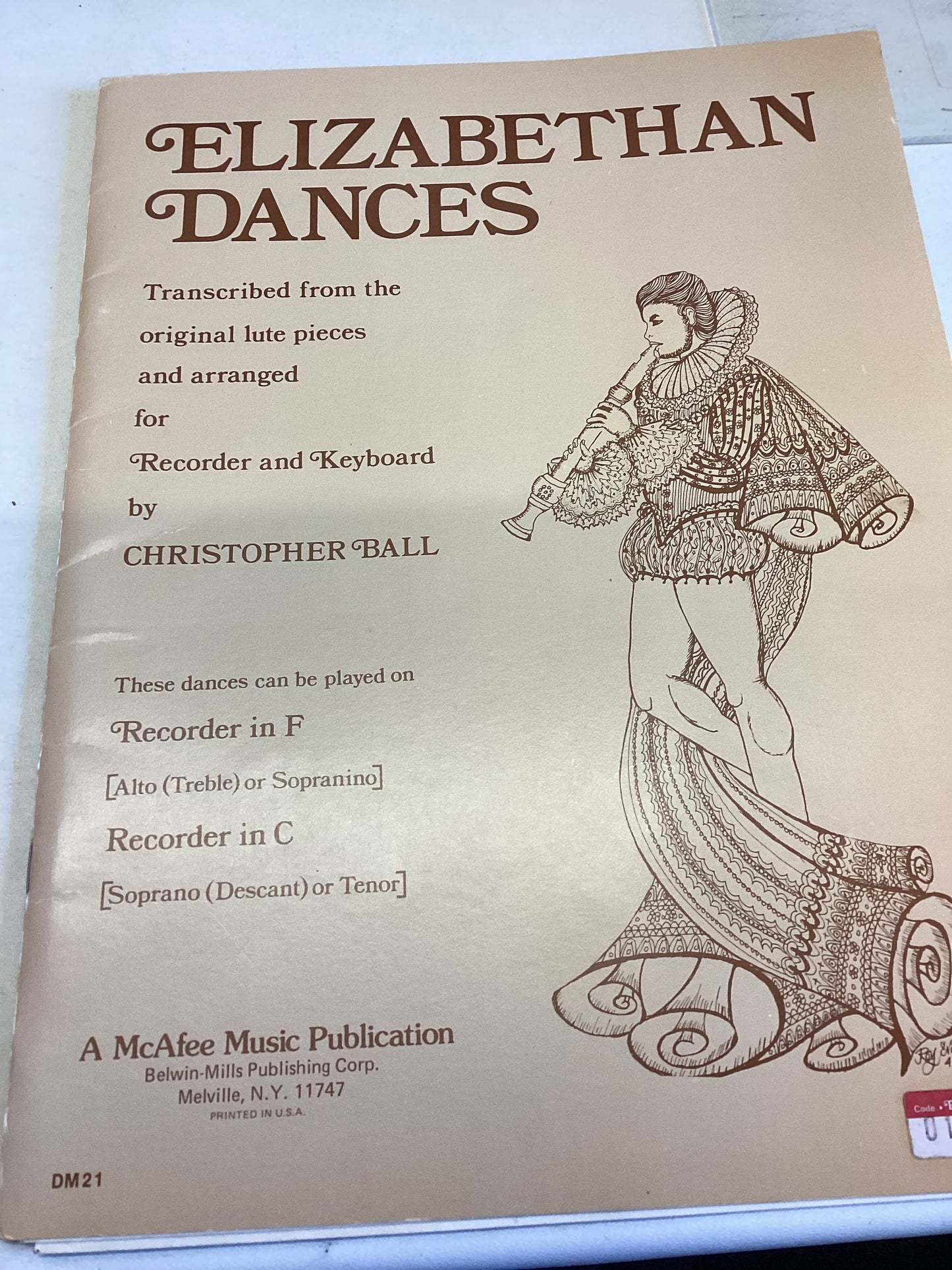 Elizabethan Dances Christopher Ball