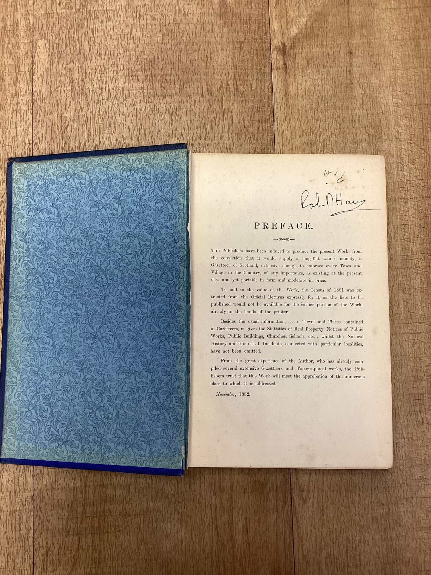 The Gazetteer of Scotland, John M. Wilson, W. & A. K. Johnston, Hardback, 1882