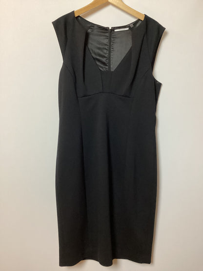 Tahari Stretch Black Dress Size 16