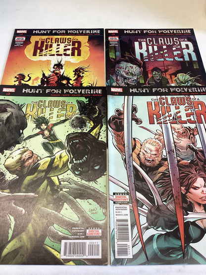 Hunt For Wolverine 1-4  The Claws of A Killer