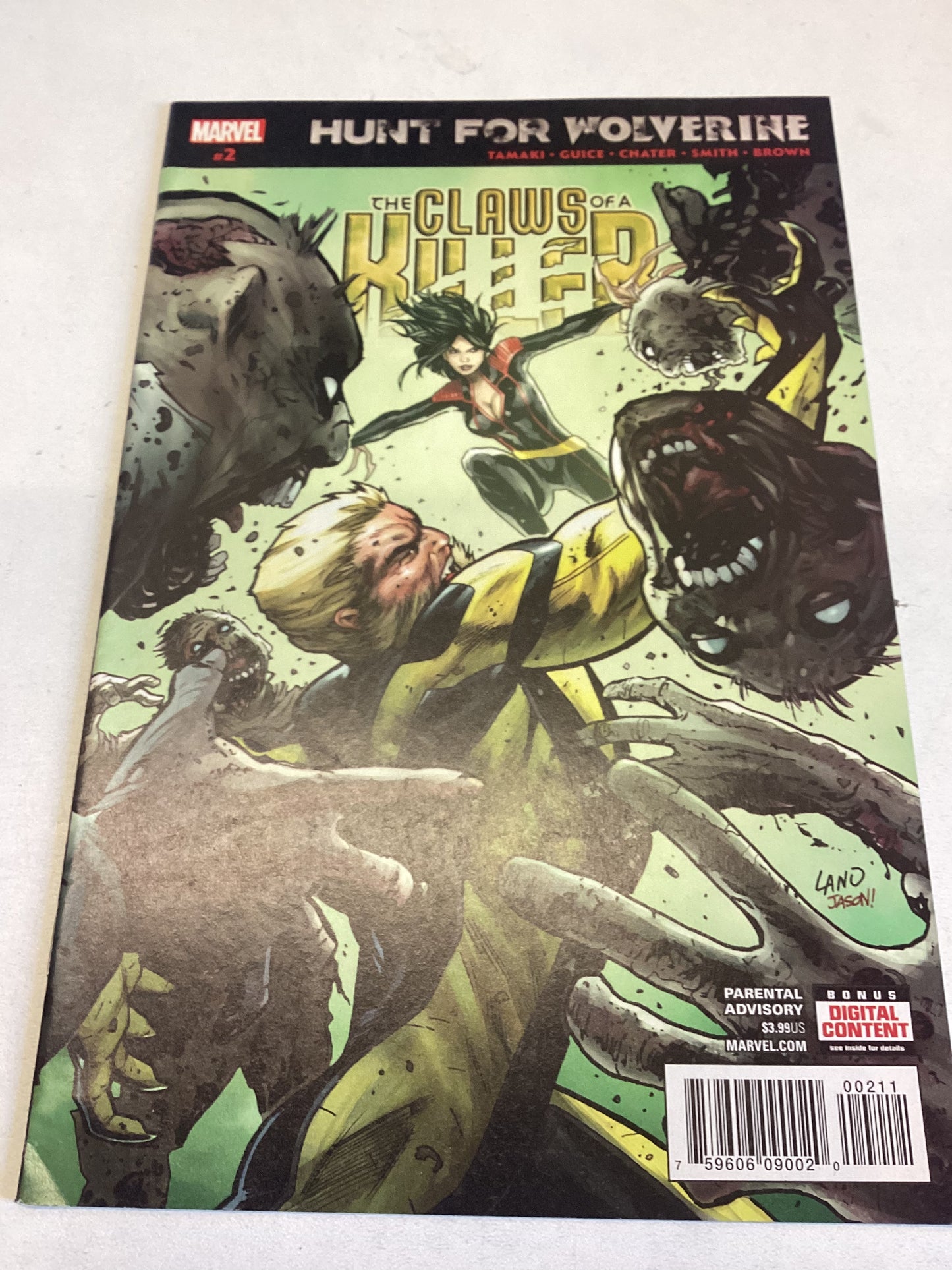 Hunt For Wolverine 1-4  The Claws of A Killer